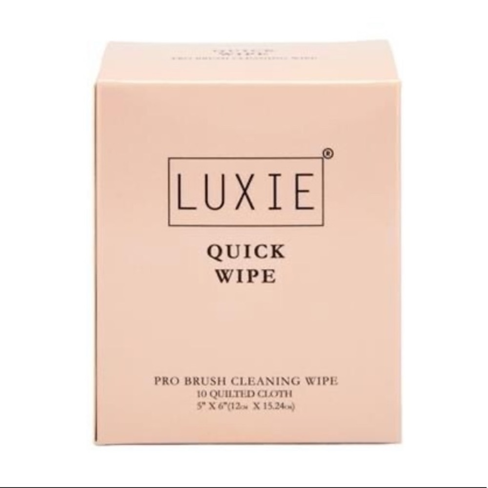 Luxie Quick Wipe Pro Brush Cleaning Wipes